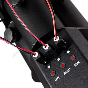 Hand hold Electric confetti shooter rechargeable 3 heads Confetti party popper Gun Machine 3 shots confetti Gun  for Concert DJ