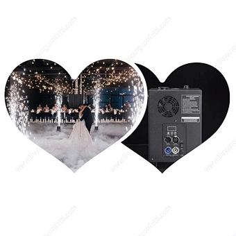 Digital 600w Mini Party Event Dj Stage Lighting Wedding Sparkler Cold Pyro Fire Works Spark Machine Electronic Fireworks Machine