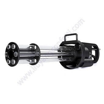 Nightclub Jet Machine Stage Effect Hold Hand Dj Fog Cannon Rotation Led Changing Rgb Color Spinning Led Co2 Gun