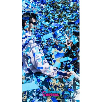 Cannon Co2 Dmx Electric Paper Maker Rainbow Stage Streamer Wedding Party Confetti Machine for Concert DJ wedding Decoration