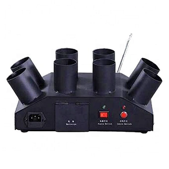 firework machine Fan shape double rows remote control cold pyrotechnic machine cold pyro fountain firework firing system