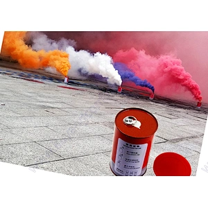 Salute Ring pull Fire Professional Outdoor Pyrotechnic Feux D'artifice un0336 daytime hand flare greande can bomb smoke firework