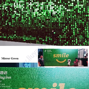 Tableros de fondo transparente de placa con lentejuelas rosas cuadradas para mascotas para fondos de boda Paneles decorativos de escenario pared de lentejuelas