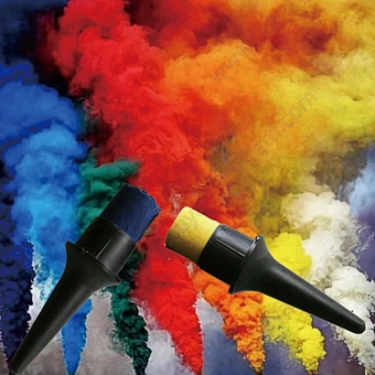 12pcs Colorful Fog Photography Aid Diy Toy Wholesale Party Tube Daytime Color Colored Flare Wedding Photo Smoke Bomb Firework