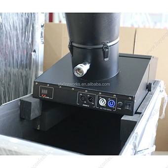 Big model 100*45*90CM 15M spray height CO2 color paper blower confetti cannon blaster launcher confetti machine