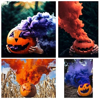 Wedding Photo Red Gift Firework Colorful Fog Effect Show Photography Aid Diy Toy Stick Spray Sos Signal Tube Daytime Color Smoke