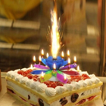 Happy Candle Rainbow Cake Party Musical Girl Molds Wholesale Bulk Music Machine Making Colour Birthday Candles