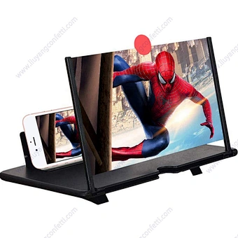 Hd Cell Smartphone Holder Mobile Phone Screen Magnifier Eye Protection 3d Video Screen Amplifier Enlarged Expander Phone Stand