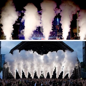 Party Dj Concept Smoke Event Nightclub Bar Dmx Control Cannon Super Stage Effect Disco Cryo Co2 Jet Machine