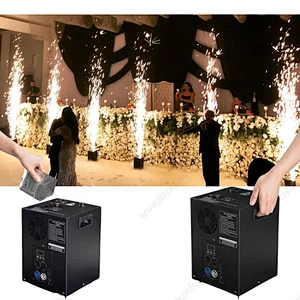Digital 600w Mini Party Event Dj Stage Lighting Wedding Sparkler Cold Pyro Fire Works Spark Machine Electronic Fireworks Machine