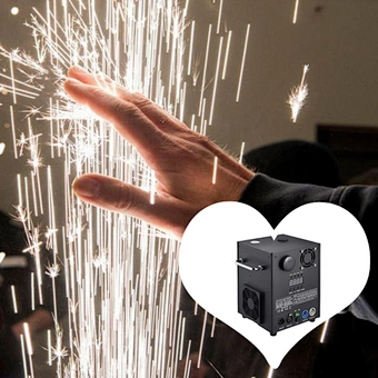 Cool 700w Composite Ti Sparkler Upright Ground Wireless Dmx Control 600w Dj Fountain Firework Wedding Stage Cold Spark Machine