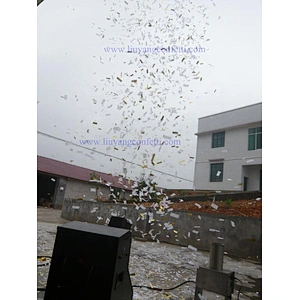 paper confetti blaster electric confetti machine big size Electronic remote control confetti blower for stage party wedding deco