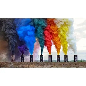 Smokes grenade wholesale price strike the cap hand-hold color smoke signal flare fireworks