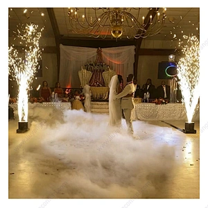 Dual Head Rotation Sparklers Fireworks Cold Flame Sparkuler Spin Machine Dancing Spark Machine