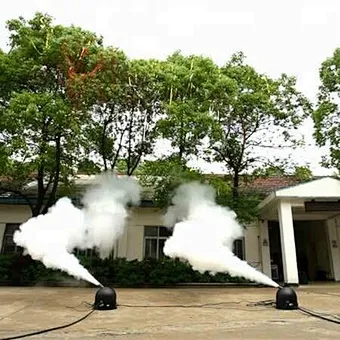 dmx special effect 360 degree moving head super power Rotating co2 cannon CO2 Smoke Machine CO2 Jet Machine for Party Disco