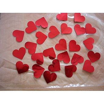 flameproof fireproof shiny heart metallic confetti cannon metallic foil paper wedding decoration for stage effect party supplies