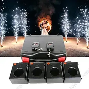 4 cue ice fountain fireworks ignition system cold fountain stage pyrotechnic firing system