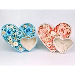 Valentines Luxury Paper Wedding Heart Shape Hand Multi function Jewelry Storage Eternal Love Packaging Custom Flower Gift Boxes