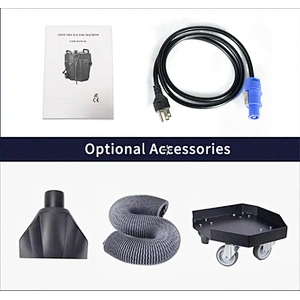 SFX High Capacity Dry Ice Machine 6000w DMX512 Low Smoke Machine Dry Ice Fog Machine For Stage Performances Wedding