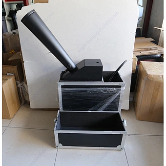 Portable co2 confetti blaster cannon blower paper machine dmx for stage event party wedding club festival