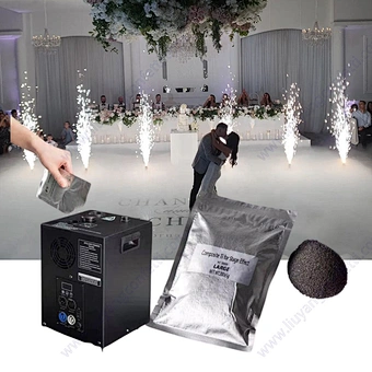 600W 1-5M spray height wedding party stage special effects cold sparkle fountain spark firework machine cold spark machine