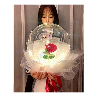 Valentines Day Decorations I Love You Gift Set Roses Ballons Globo San Valentin Gift Happy Cadeau Saint Decor Valentine Balloons