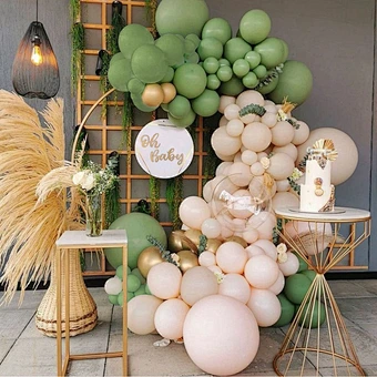 Kit Wedding Birthday Decoration Party Baby Shower Decor Accessories Diy Macaron Blue Mint Globo Anniversary Balloon Garland Arch