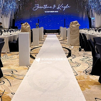 Festival party event stage floor white red wedding walkway aisle runner carpet roll for event wedding decoration