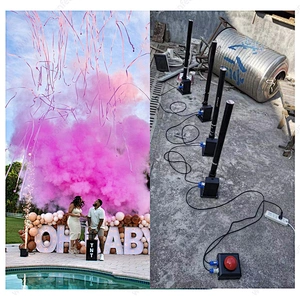 SFX Baby Shower Event Effect Streamer Launcher Cannon Paper Blower Co2 Gun Wedding Foil Shooter Remote Blaster Confetti Machine