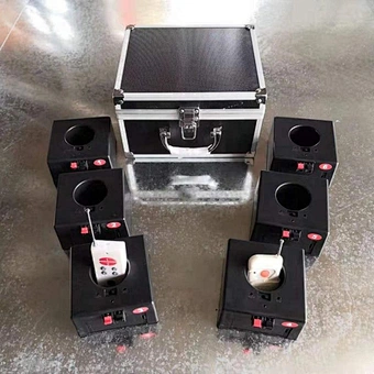 Cold fire cold pyro remote control fireworks firing systems for Wedding decoration