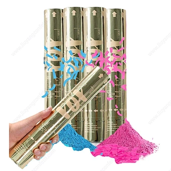 Baby Shower Gender Reveal Burnout Powder Cannon Party Decoration