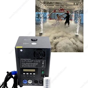 Fountain Effect Pyrotechnic Marriage 600w With Case Fireworks Sparkler Pyro Sparkular Cold Spark Machine For Wedding Party Dj