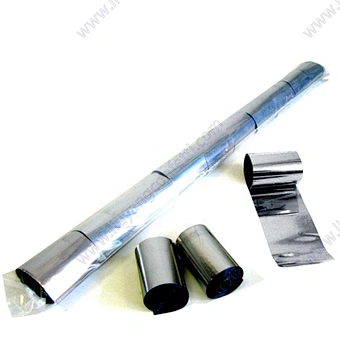 stage fx special effect colorfast fireproof metallic confetti silver streamer for wedding party sport concert stage event show