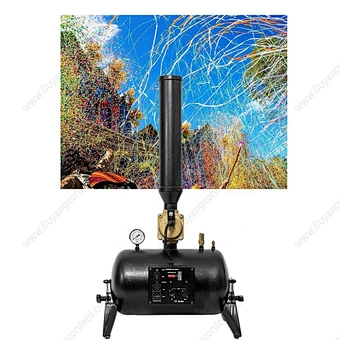 electronic control big color paper confetti machine stage electric confetti popper machine