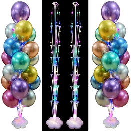 Arch Table Hoop Birthday Party Decoration Kids Adult Wedding Christmas Decor Latex Led Holder Column Stick Ballon Balloon Stand