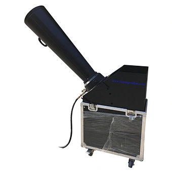 Large Co2 Confettis Paper Blower Dmx Launcher Rainbow Stage Streamer Blaster Cannon Party Wedding Confetti Machine