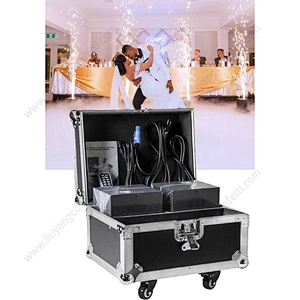 650W 750W Mini DMX Cold Spark Machine Weddings Professional Audio Video Lighting Remote Controlled Pyrotechnic Fountain Sparkler
