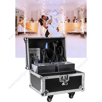 650W 750W Mini DMX Cold Spark Machine Weddings Professional Audio Video Lighting Remote Controlled Pyrotechnic Fountain Sparkler