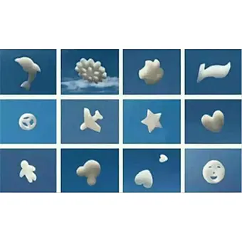 Amusement Foam Cloud Machine for Water Park Helium Flying Bubble Cloud Wedding Parties New Year Festivals Event Stage Decorate