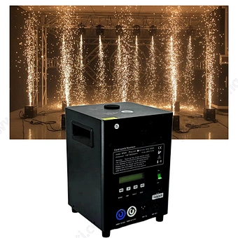 Wedding Event Wedding DJ Show Pyrotechnic Dmx512 Electronic Pyro Fire Sparkler Cold Spark Effect Machine with Wireless Remote