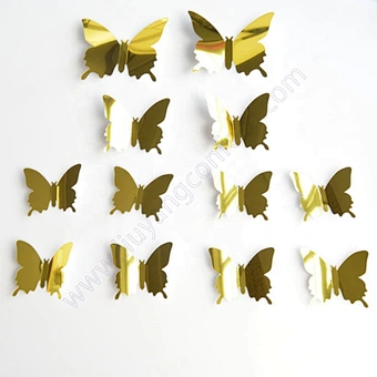 Self Adhesive Decoration Living Room Bedroom Sheet Flexible Wall Stickers Non Glass Removable Acrylic Mirror Tiles Home Decor