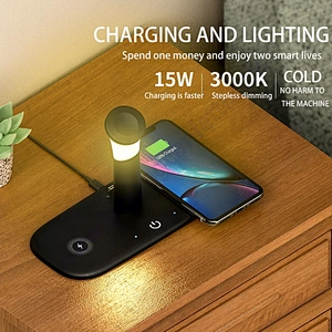 Universal Lamp 15w Car Price Pakistan White I12 Bulk Leather Bike Mobile Fast Power Bank Desk Smart Wireless Charger