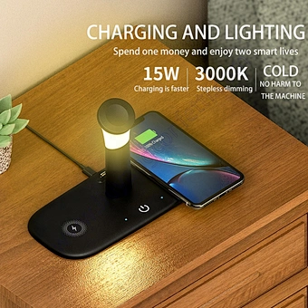 Universal Lamp 15w Car Price Pakistan White I12 Bulk Leather Bike Mobile Fast Power Bank Desk Smart Wireless Charger