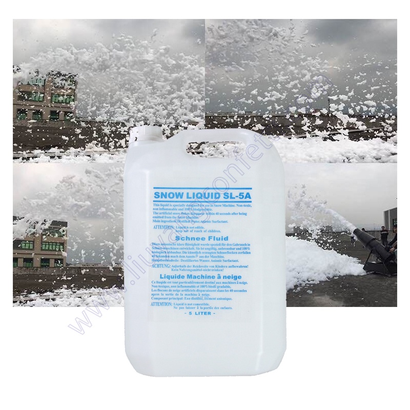 foam liquid Popular Event Rental Snow Stage Indoor Outdoor Show Special Effect High Power Jet Foam Cannon Party Foam Machine