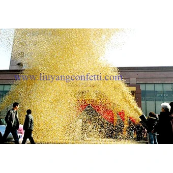 konfetti gold confetti 55*17mm Fireproof Rectangle Metallic Confetti for Party Supplies stage concerts stage wedding decoration