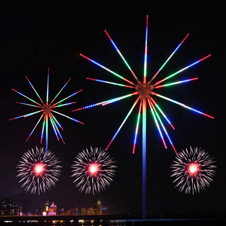 Led fireworks light
