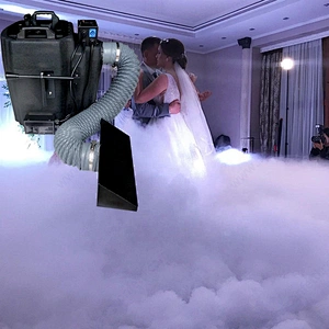 Stage Professional Equipment Light New Fog High Capacity 3500W Dry Ice Machine with Low Smoke for Performance Wedding Event DJ