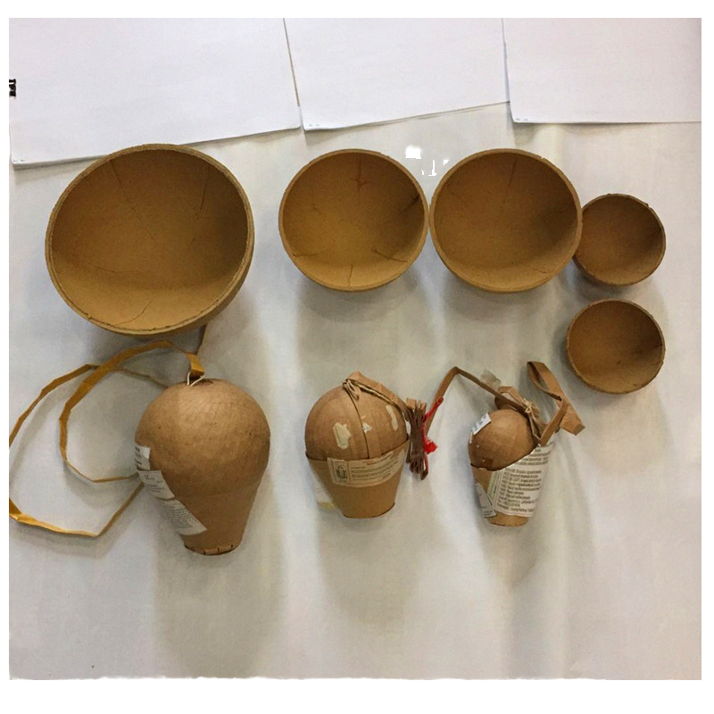 Safety-Compliant Paper Hemisphere Display Shell Cover round Display Shell Casing for Wedding Fireworks Pyrotechnics