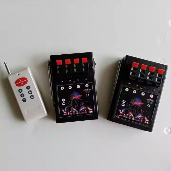 Fire machine pyrotechnics 8 cues 8 channels remote control fireworks firing system