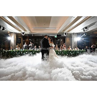 Manual Control 3500W Low Lying Smoke Machine Nimbus Dry Ice Fog Machine for Wedding Stage Parties